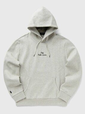 Polo Ralph Lauren Long Sleeve Sweatshirt Heather Grey Hoodie Medium NWT